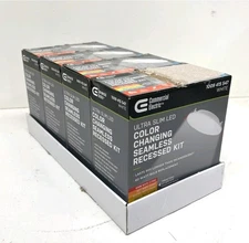 FINAL SALE **LOT OF 4 Commercial Electric Ultra Slim 6 in. Seamless