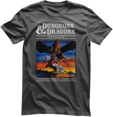 Dungeons & Dragons Expert Rulebook T-Shirt HSB-1-DAD022