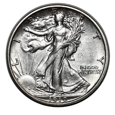 1919-S Walking Liberty Half Dollar, Key Date, Very RARE This Nice Choice AU++ 