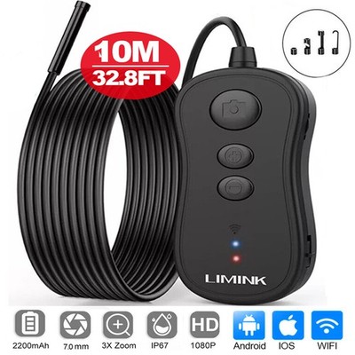 Semi-Rigid USB Wifi Endoskop Inspektion Kamera Endoscope für iPhone Android 