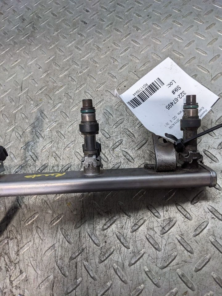 2015-2017 NISSAN ALTIMA FUEL RAIL W/ INJECTORS 16600-9HP0A OEM 1178944 - Image 4 of 4