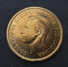 1945 United Kingdom penny, Rare Error Metal Composition.