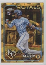 2024 Topps Chrome Sapphire Edition Gold 35/50 Samad Taylor #32 6ns