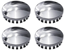 Chrome 83mm 3.25 Wheel Center Caps Fits Snowflake Gmc Sierra Denali Yukon 6x5.5