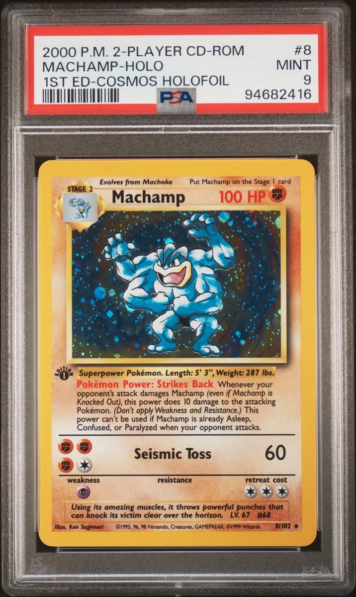 Machamp Pokémon TCG Professional Sports Authenticator (PSA) Grade