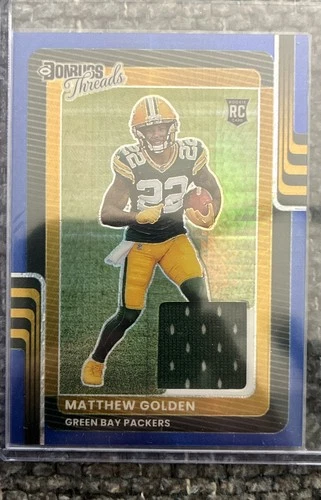 2025 Donruss Optic Matthew Golden Blue Hyper (RAW)