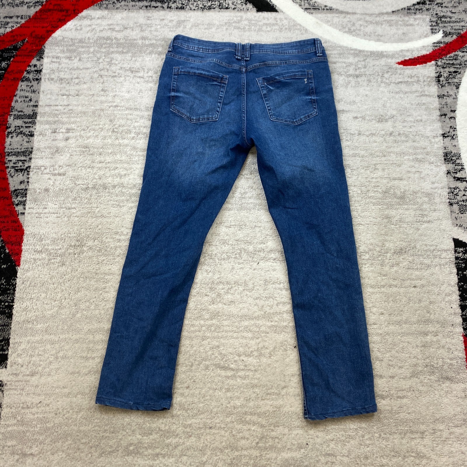 The Perfect Jean NYC Pants Mens 34 Blue Jeans Denim Pocket Outdoor Preppy 34x32