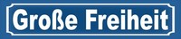 Blechschild 10X46 Cm GroßE Freiheit Deko Geschenk Schild