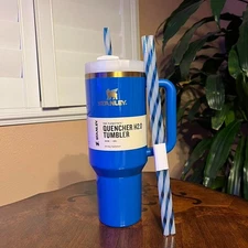 Stanley Arctic Twist Quencher H2.0 Flowstate Tumbler 40 OZ **SHIPS FAST**