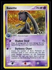Banette 1/101 Holo Rare Hidden Legends Pokemon Moderately Played