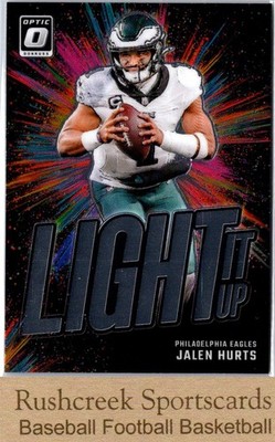 2024 Donruss Optic #19 Jalen Hurts Light It Up