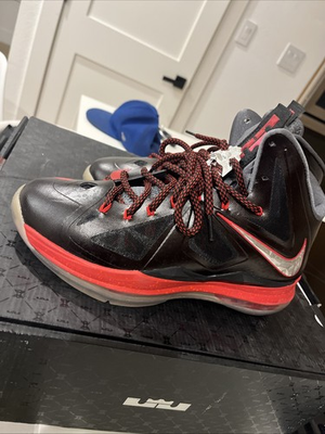 #ad Nike LeBron X 10 Sport Pressure 542244 001 Plus Size 9.5 $100.00