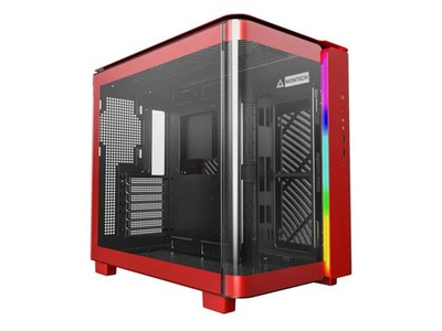 Montech KING 95 ARGB Red PC Case Mid Tower Gehärtetes Glas