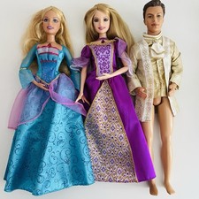 Vintage Barbie Dolls Island Princess Rosella, Luciana & Prince Antonio Singing