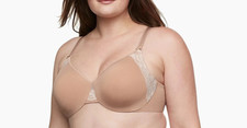 Olga by Warners Cloud 9 Underwire Unlined Minimizer Bra Nude 40DD  G18961A