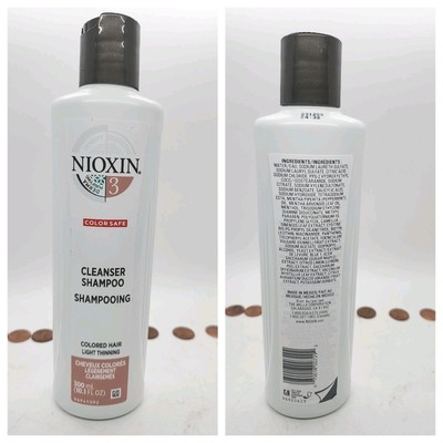 Nioxin Nioxon 3 Cleanser Shampoo Colored Hair 10.1 oz