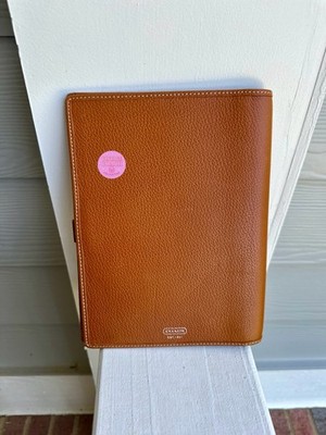 Coach Leather Agenda