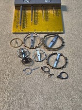Lot Of Mixed American Pocket Watch  Bracelet Watch Balance Wheels Parts Spares