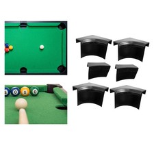6 Pieces Pool Table Pocket Liners Billiard Table Liners Replacement 4 Corner 2