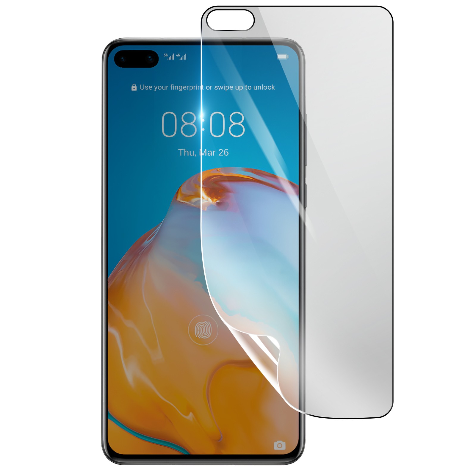 Film hydrogel anti-choc 3mk pour Huawei P40 protection ecran transparente