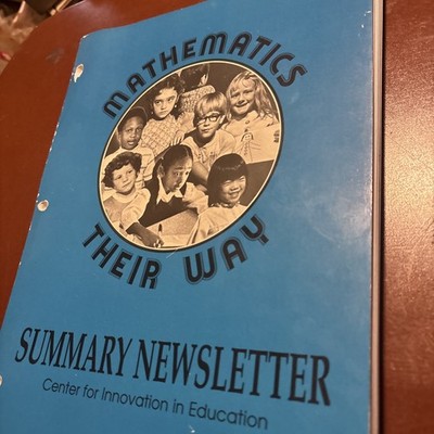 Mathematics Their Way, Spiral-bound Teacher guide plus Blackline Masters