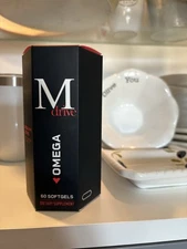 M Drive Omega 3-6-9 Supplement 1200mg 60 Softgels EXP 12/2025 MDRIVE NEW