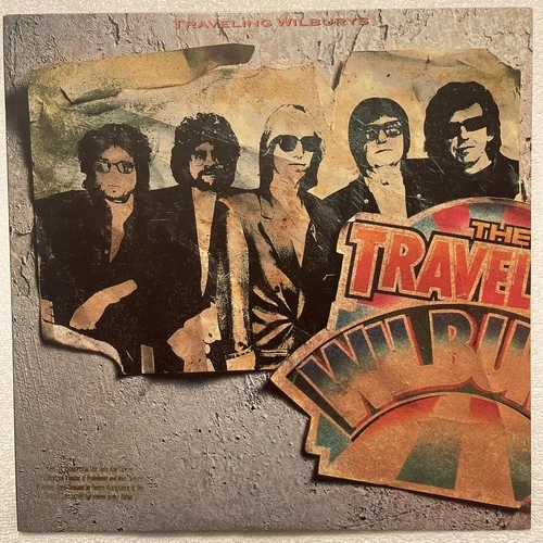 Traveling Wilburys (1988) Vinyl Record : PROMO PRESSING : Tom Petty : Bob Dylan