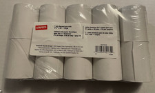 STAPLES 2 1/4" x 80' Thermal Paper 1 Ply - 10 POS Paper Rolls 054034821759