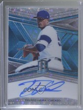2019 Chronicles Spectra Signatures Neon Blue Prizm /60 Thyago Vieira Auto 0c6