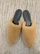 NEW Jenni Kayne Shearling Mule Flat Slide Slipper 41