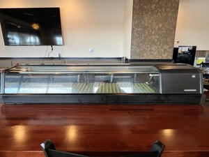 Hoshizaki HNC-150AA-R Sushi Display Case Refrigerated Counter Showcase 115V