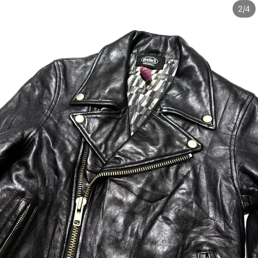 Devilock Double Riders Leather Jacket - image 4