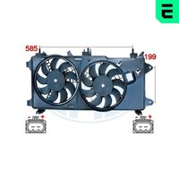 LüFter MotorküHlung ERA 352060 12V FüR Fiat Doblo GroßRaumlimousine Multijet JTD