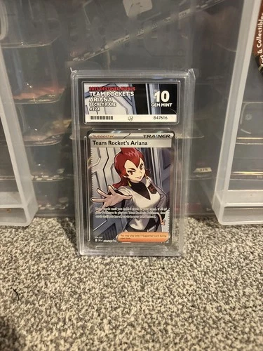 Team Rocket's Ariana 224/182 Secret Rare - Destined Rivals | Ace 10 (Perfect)