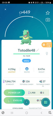 shiny totodile pokemon card Pokmon Scarlet and Violet Shiny Totodile W/ Best 6IV Customizable