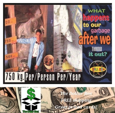 1995 SkyBox Bill Nye, The Science Guy #27 What happens to our garbage after we