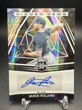 2022 Panini Elite Jared Poland Hidden Gems Auto #HG-JP Miami Marlins
