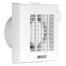 Vortice 11231 Punto M 100/4"AT Axial Extractor Fan 100mm with Auto-Shutter Timer