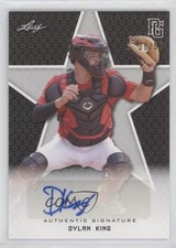 2020 Leaf Perfect Game National Showcase 38/50 Dylan King #BA-DK2 Auto 6f7