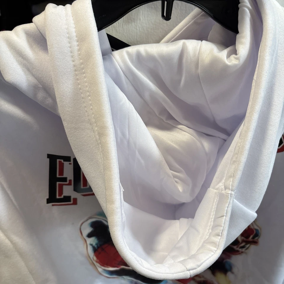 Ecko Unlimited-X Marvel Spiderman Sudadera con Capucha Temática Cómic Blanca Para Hombre Talla L Nueva con Etiquetas😎 Foto 4 de 4