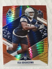 OSA ODIGHIZUWA DALLAS COWBOYS 2021 Panini PHOENIX FOOTBALL ROOKIE CARD #172. rookie card picture