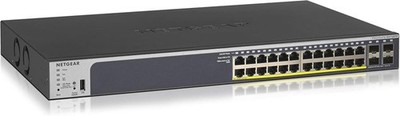 NETGEAR GS728TP 28 Port Gigabit Ethernet LAN PoE Switch Smart Netzwerk Switch 