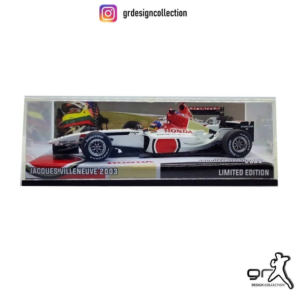 Jacques  Villeneuve - Bar Honda 005 - F1 GP 2003 / Minichamps / 1:43 - Immagine 2 di 4