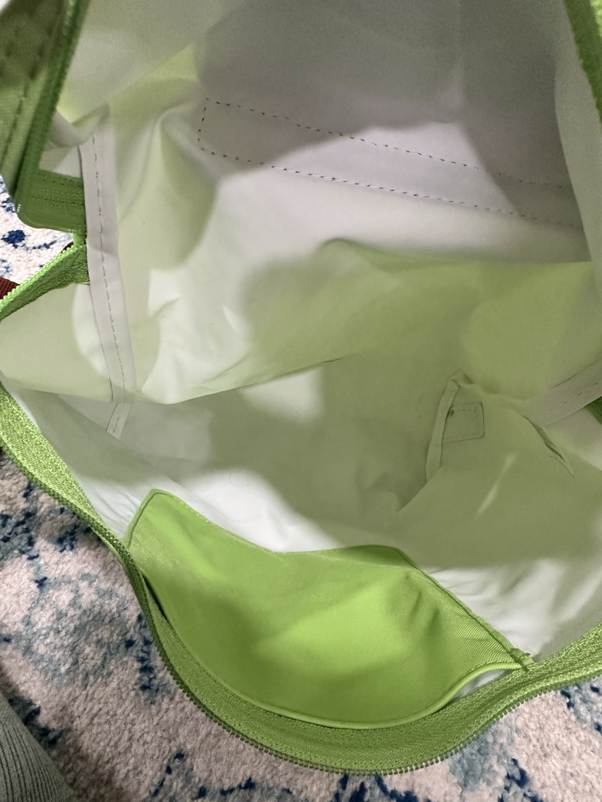 Green Longchamp Small Backpack - image 7