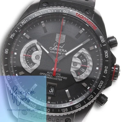 Montre Homme TAG HEUER CAV518B Grand Carrera RS2 Calibre 17 Chronographe Auto... - Photo 1/4