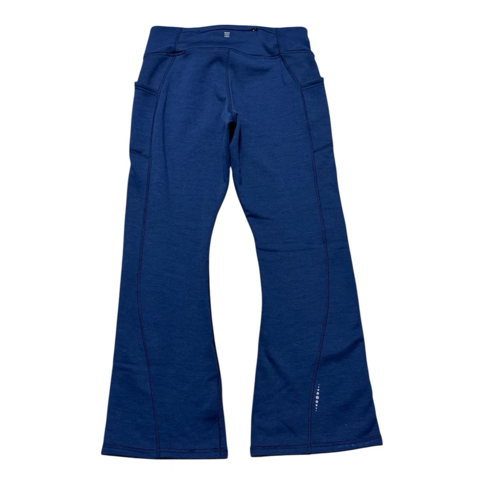 Pantalones Leggings Title Nine Forrados de Vellón Negros Para Mujer Talla Mediana Azul Marino Foto 2 de 4