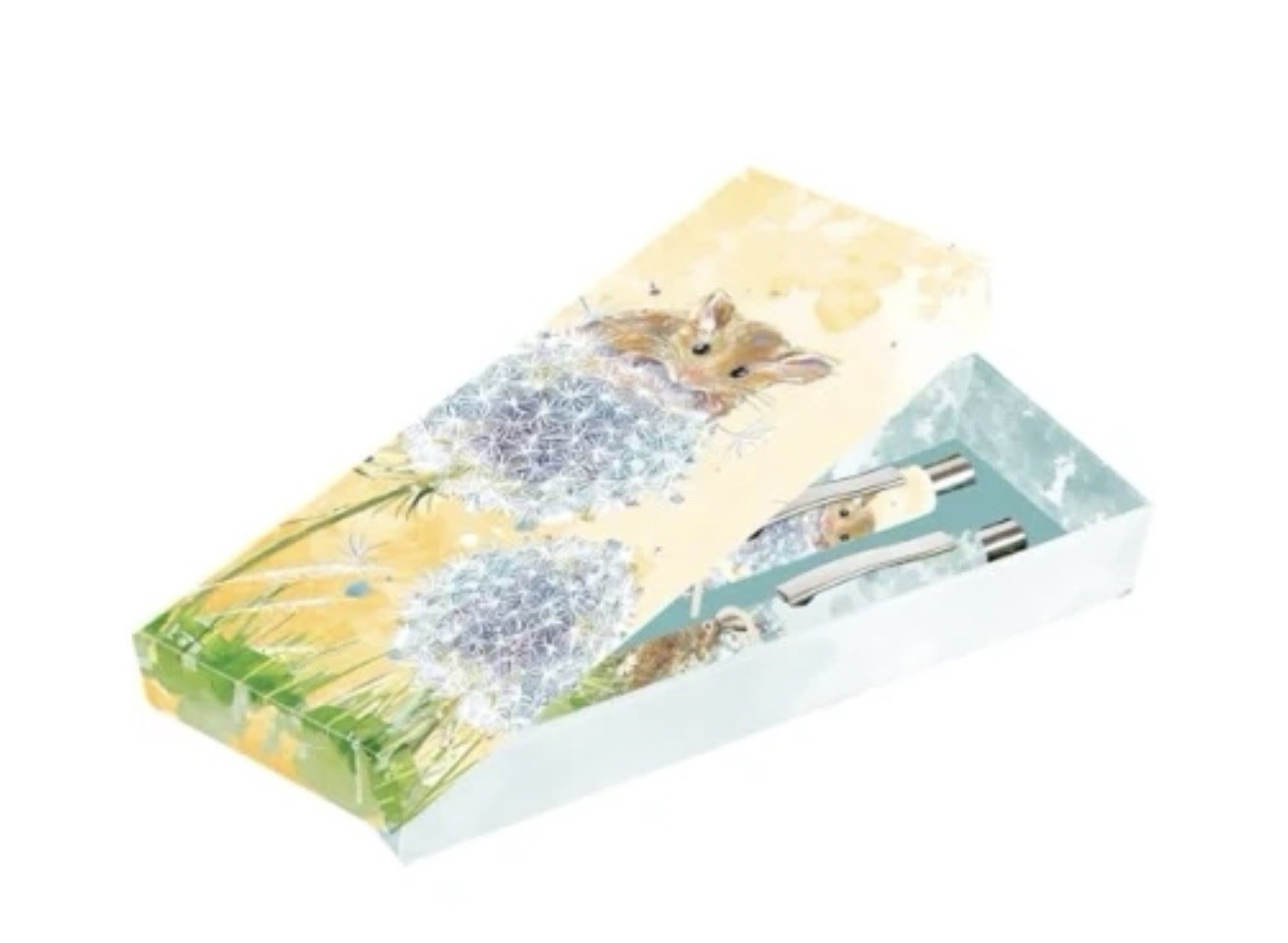 Gifted Stationery The Wildlife Gift Boxed Pen Set Pair Of Pens In Gift Box New