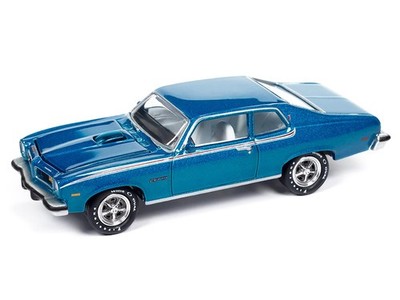 1974 PONTIAC GTO REGATTA BLUE 1/64 MODEL BY JOHNNY LIGHTNING