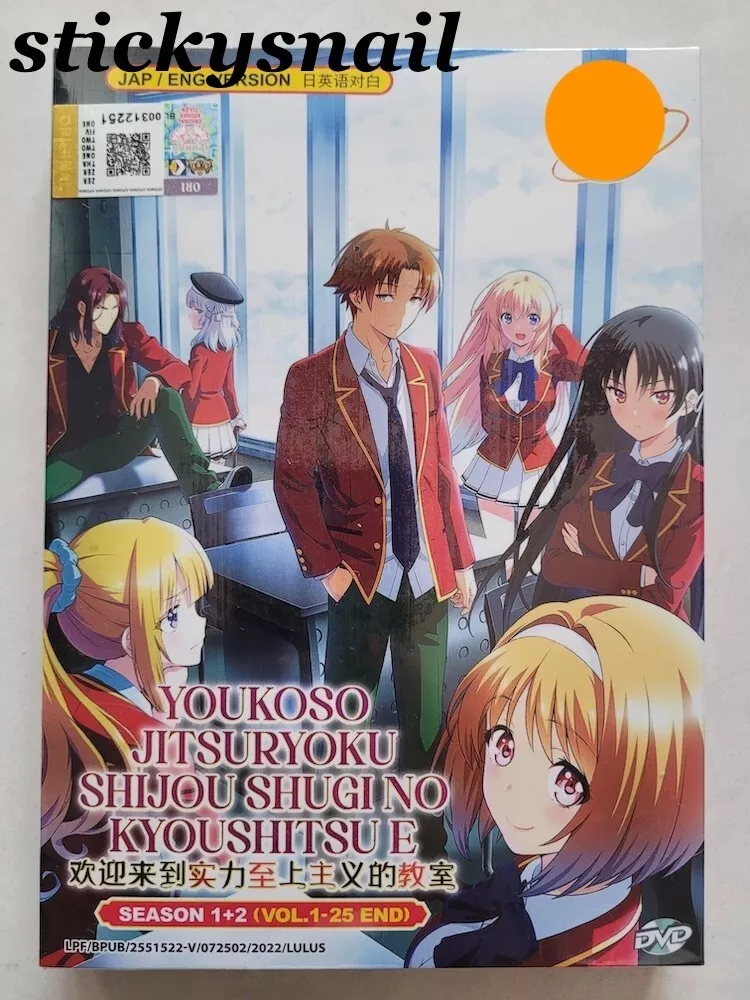 Japanese Manga Comic Book Youkoso Jitsuryoku Shijou Shugi no Kyoushitsu e  1-12