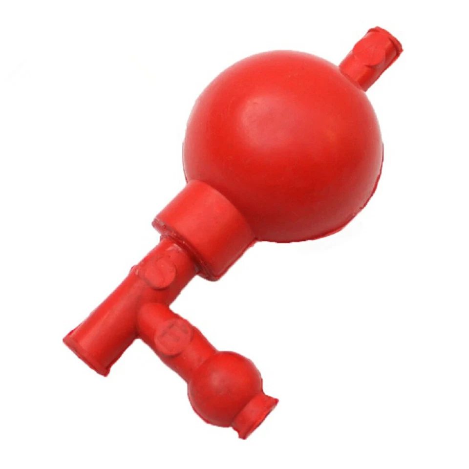 Laboratory Rubber Suction Ball with three directions,Chemistry Labware — 第 3/4 张图片